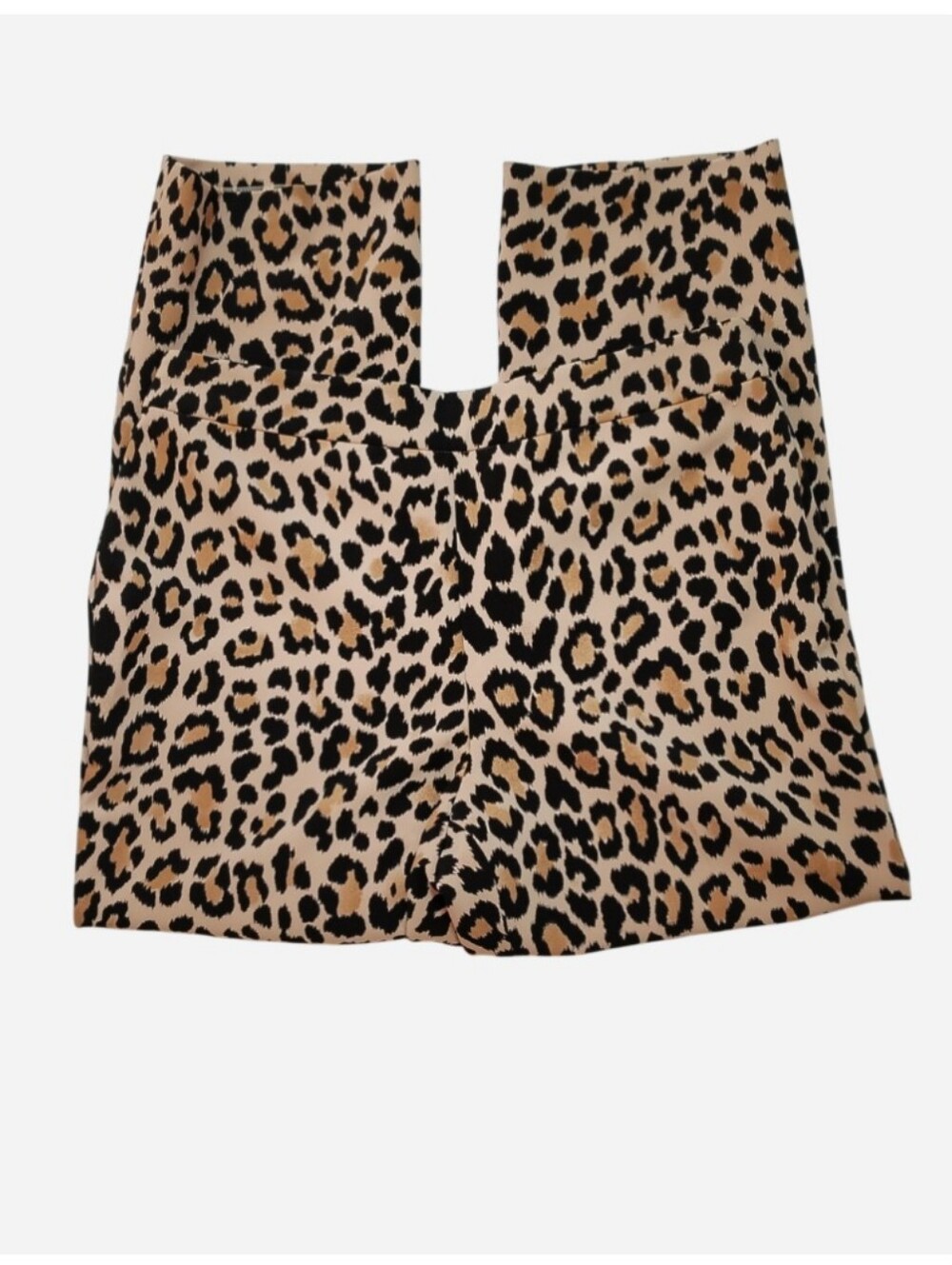 Kate Spade New York Leopard Print Cropped Pants Women's 8 Indie Sleaze Sleeze